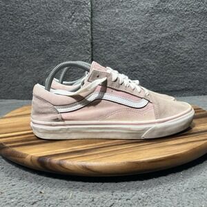 Vans Of The Wall Old Skool Rose Pink Shoes Sneakers Mens 8.5 Women's‎ 10